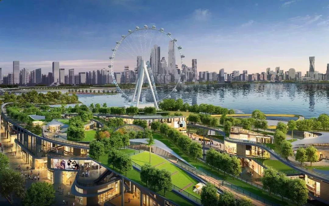 宝安新地标！128米超级摩天轮+27万㎡海滨公园，预计8月开放！