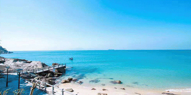 【深圳南澳·酒店】直降1000！私人岛屿上的海边酒店，媲美马尔代夫！999元抢1999元『皇庭柚柑湾度假酒店』